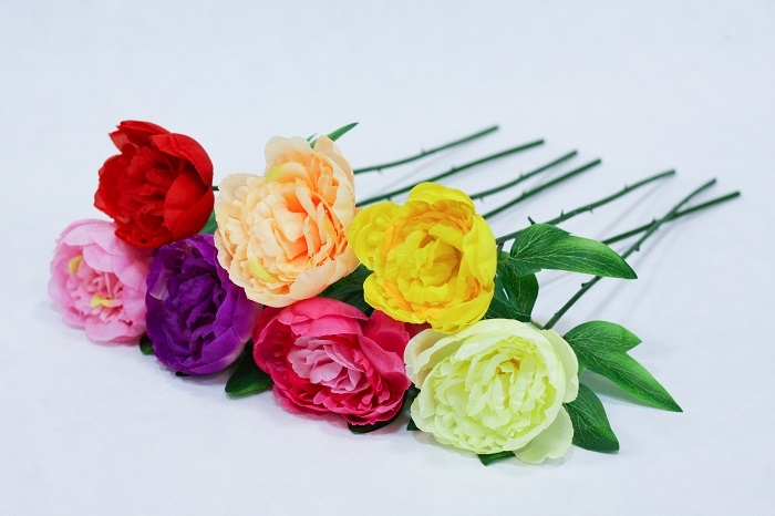 ИЦ Пион 50см d9см АЛРИКА микс