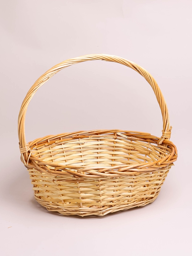 Корзина плетеная (ива) 49х43х18см YS-6-6 натуральный Корзина плетеная (ива) 49х43х18см YS-6-6 натуральный