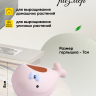 Кашпо керамика 8х13,5см H046-1 бант голубой Кашпо керамика 8х13,5см H046-1 бант голубой