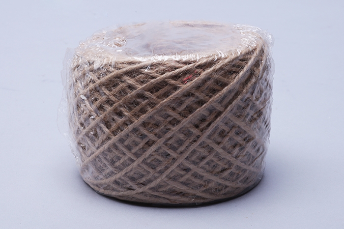 Шпагат натуральный джутовый 1120 текс 2-х ниточн. 1.2мм х  50м