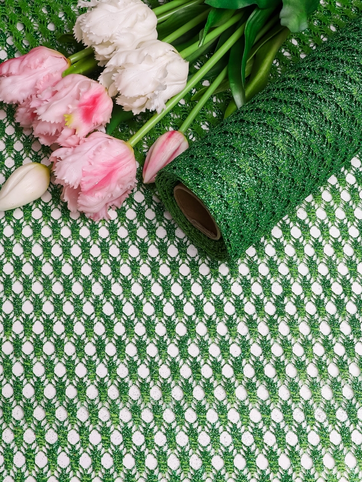 Сетка Ажурный мир 48 х 5ярд зеленый