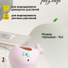 Кашпо керамика 8х13,5см H046-1 бант салатовый Кашпо керамика 8х13,5см H046-1 бант салатовый