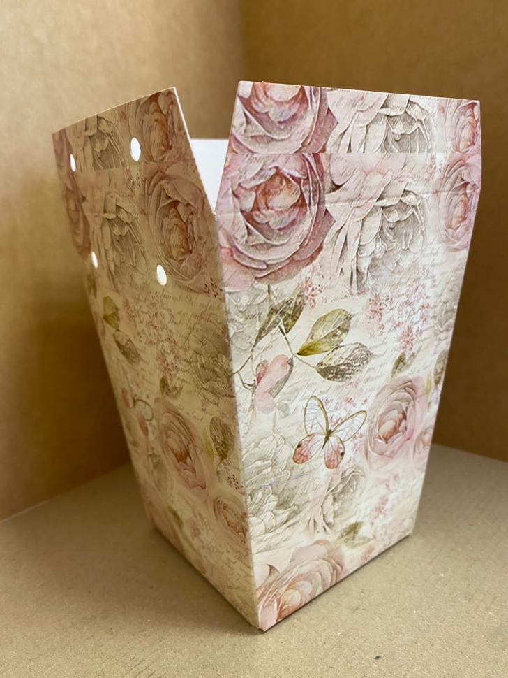 Плайм пакет H150 D120/90 Розовая бабочка