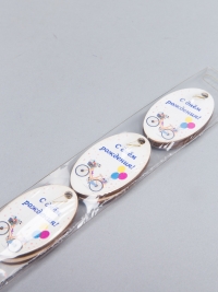 Подвеска 10шт С днем рождения, воздушные шары Б 005