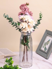 Ваза стекло h30 d11,5/10,3см К 283 прозрачный