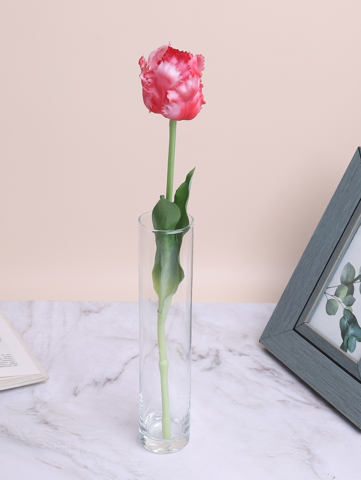 Ваза стекло Трубка №2927 Цилиндр, D5x23см