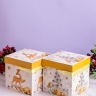 Коробка НГ квадрат 15х15х15 см GYH22627-76 микс Коробка НГ квадрат 15х15х15 см GYH22627-76 микс