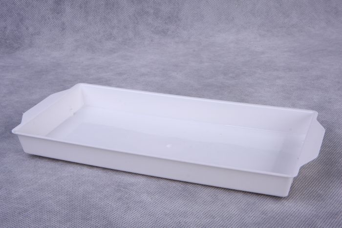 Поддон для кирпича 26х12,5х2,5см белый