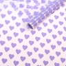 Пленка цветная Сердца15 70см сиреневый классик Пленка цветная Сердца15 70см сиреневый классик