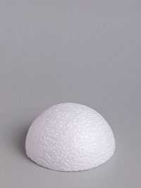 Заготовка из пенопласта "Полусфера"  d10см