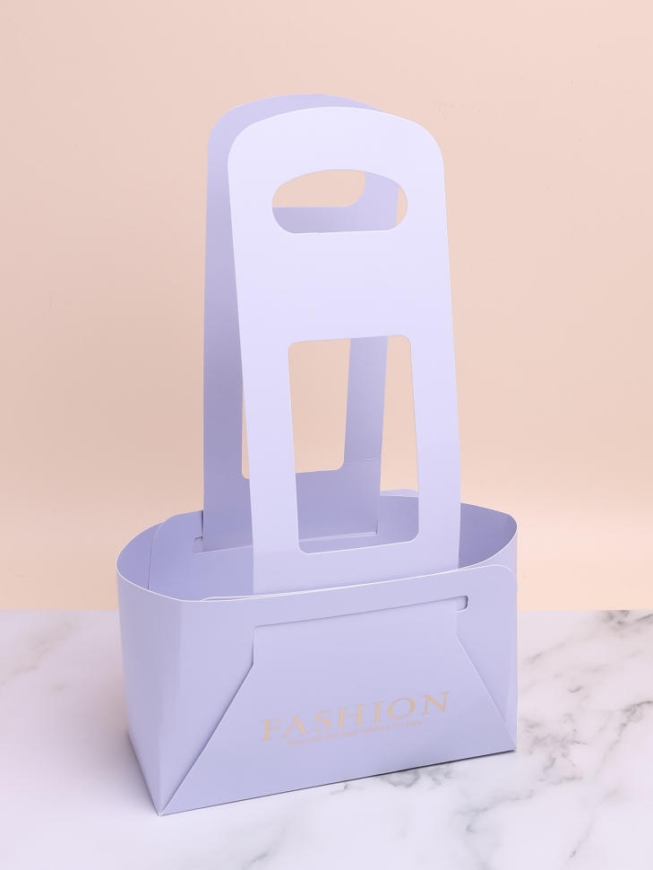 Плайм пакет для цветов прямоугольник H30х21х11см Fashion сиреневый Плайм пакет для цветов прямоугольник H30х21х11см Fashion сиреневый