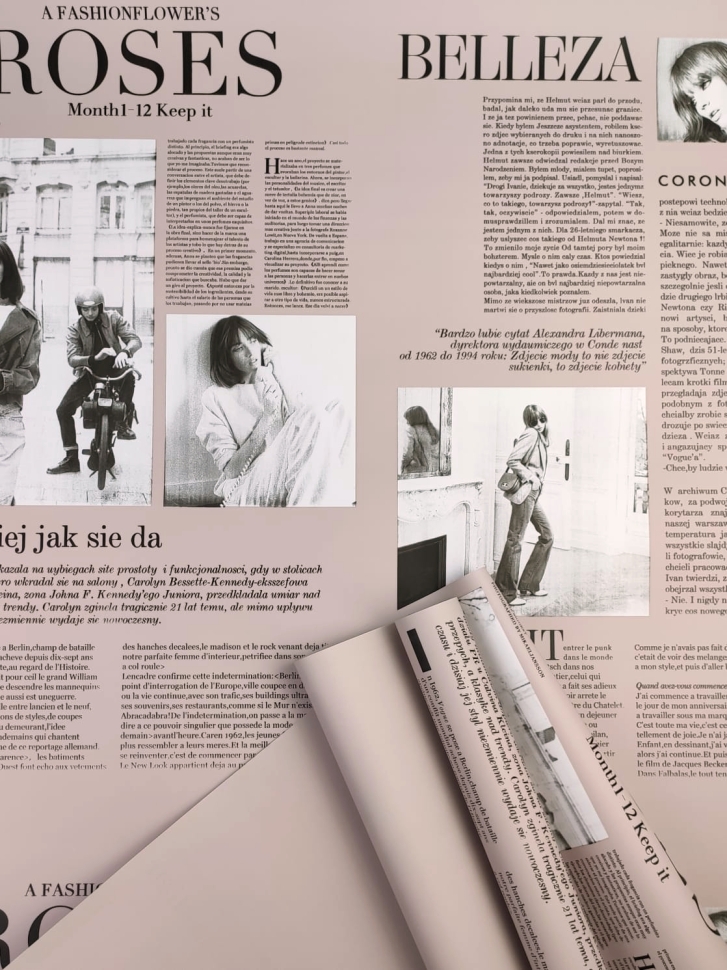 Пленка матовая 65мкм 58см х 10м газета ROSES розовый Пленка матовая 65мкм 58см х 10м газета ROSES розовый