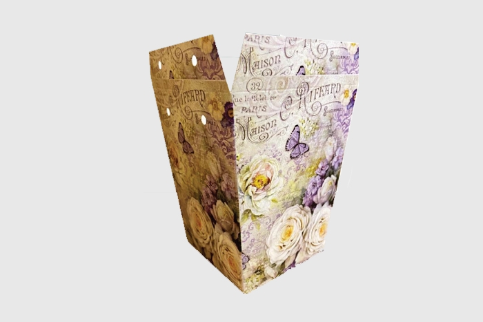 Плайм пакет H150 D120/90 Белые розы