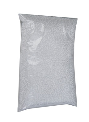 Шарики пенопласт 10гр 1-2мм белые