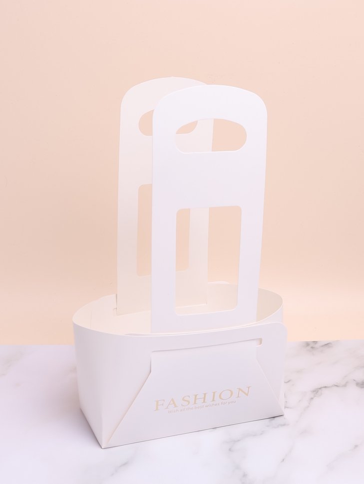 Плайм пакет для цветов прямоугольник H30х21х11см Fashion белый Плайм пакет для цветов прямоугольник H30х21х11см Fashion белый