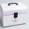 Коробка сундучок набор из 2шт 22x17x17,8см W7162-1 единорог на белом Коробка сундучок набор из 2шт 22x17x17,8см W7162-1 единорог на белом