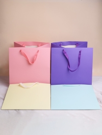 Сумочка подарочная Люкс (30х30х30см) микс