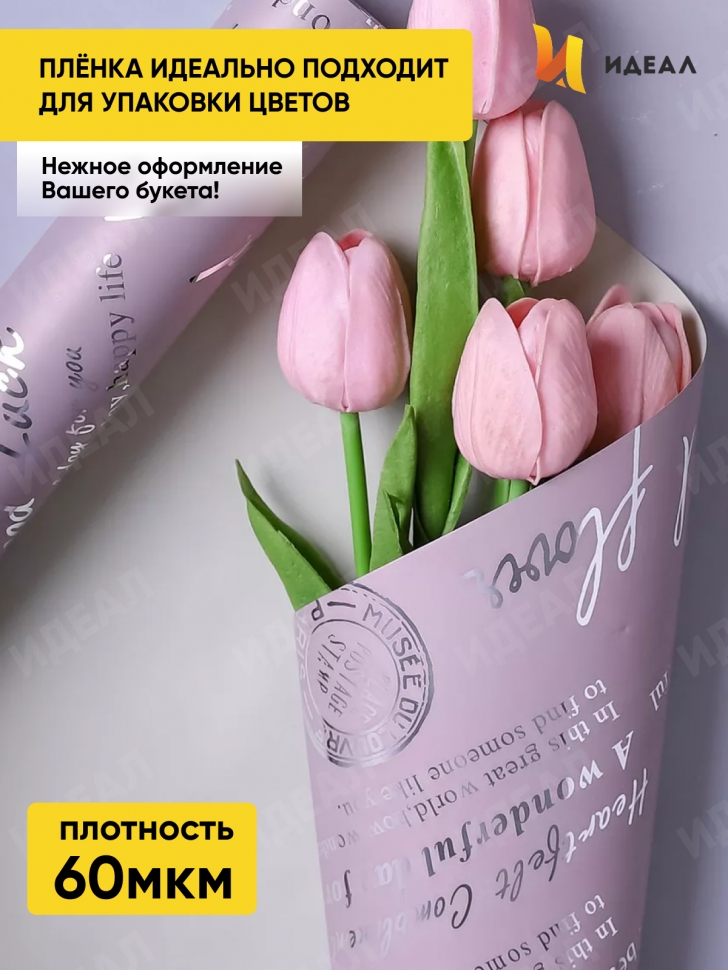 Пленка матовая 60мкм 58см х 10м РЦ 2-х сторонняя Compliment капучино/фисташковый пастель Пленка матовая 60мкм 58см х 10м РЦ 2-х сторонняя Compliment капучино/фисташковый пастель