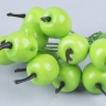 Яблоко на проволоке 3 см 12шт. I030545 зеленое Яблоко на проволоке 3 см 12шт. I030545 зеленое