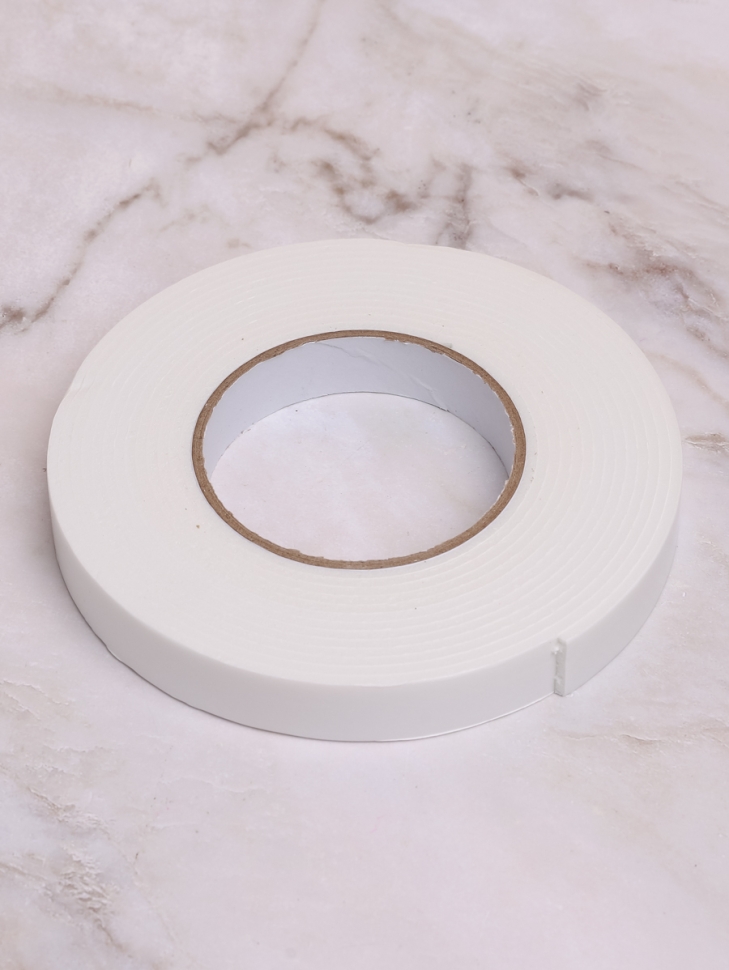 Лента клейкая двухсторонняя объёмная 2,0 х 5м Лента клейкая двухсторонняя объёмная 2,0 х 5м