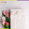 Бумага белая крафт 50г/м2, 70см x 10м Сердечки конфетти, счастье Бумага белая крафт 50г/м2, 70см x 10м Сердечки конфетти, счастье