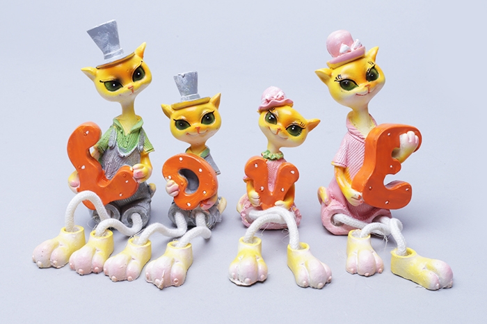 Фигурка Кот с буквами 9584 Фигурка Кот с буквами 9584