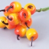 Яблоко на проволоке 3 см 12шт. I030546 желто-красное Яблоко на проволоке 3 см 12шт. I030546 желто-красное