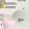 Кашпо керамика 12х12х9,5см LZL-219-2 белый Кашпо керамика 12х12х9,5см LZL-219-2 белый