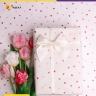 Бумага белая крафт 50г/м2, 70см x 10м Сердечки конфетти, любовь Бумага белая крафт 50г/м2, 70см x 10м Сердечки конфетти, любовь