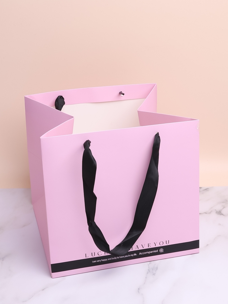 Сумочка подарочная 24х26х26см сиреневый Сумочка подарочная 24х26х26см сиреневый