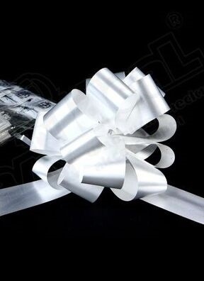 Бант шар простой 32, 10шт. белый