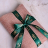 Лента НГ 2,5х3ярд зеленый с рисунком Merry Christmas 2 Лента НГ 2,5х3ярд зеленый с рисунком Merry Christmas 2