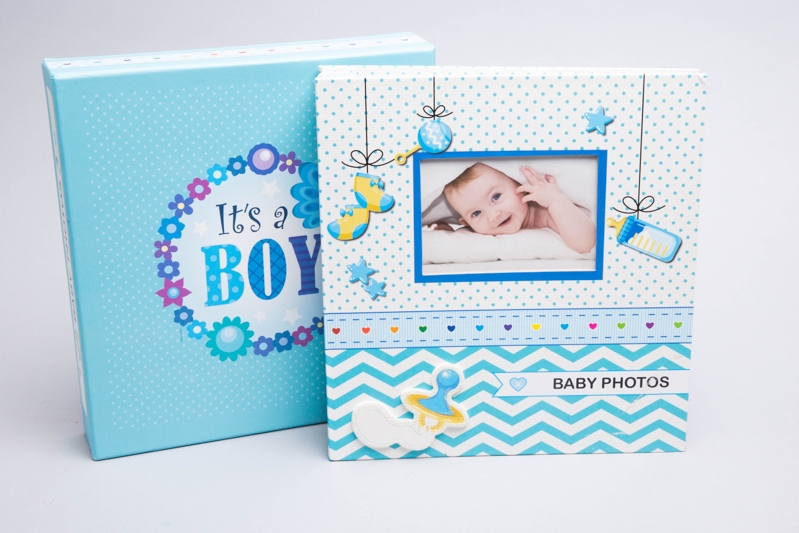 Фотоальбом 120 фото 10х15см 9325, голубой Фотоальбом 120 фото 10х15см 9325, голубой