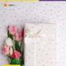Бумага белая крафт 50г/м2, 70см x 10м Сердечки конфетти, нежность Бумага белая крафт 50г/м2, 70см x 10м Сердечки конфетти, нежность