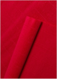 Бумага гофрированная простая, 140гр 980  красная