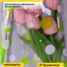 Пленка цветная Серпантин 70см бело-салатовый Пленка цветная Серпантин 70см бело-салатовый