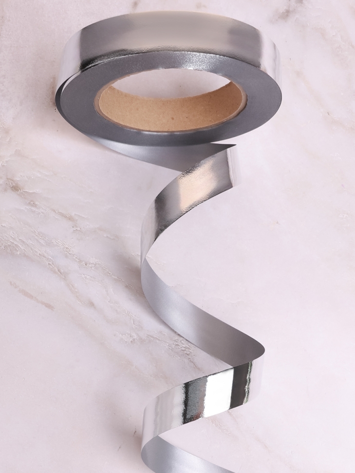 Лента металл 2/50 РД серебро