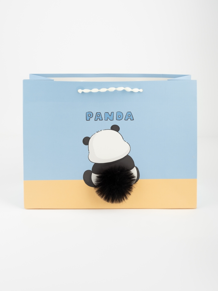 Сумочка Зверюшки с хвостиком 26х20х10см L384 Панда