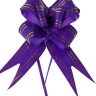 Бант-бабочка с золотой полосой 18, 10 шт. фиолетовый