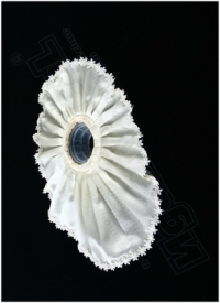 Манжетка капелька атлас кремовая