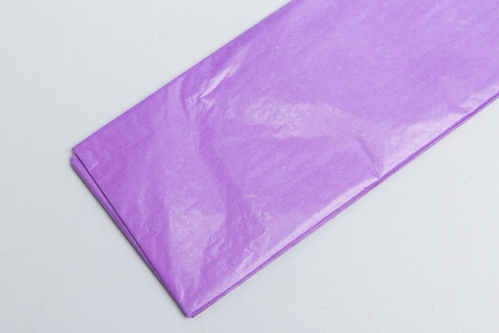 Бумага тишью 50х66см,10 лист. сиреневый темный Бумага тишью 50х66см,10 лист. сиреневый темный