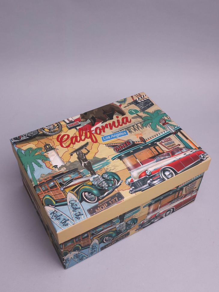 Коробка прямоугольник набор из 10шт 36,4х28,2х16,5см Калифорния Коробка прямоугольник набор из 10шт 36,4х28,2х16,5см Калифорния