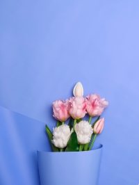 Пленка матовая  Пастель 58см х 10м на втулке, лаванда