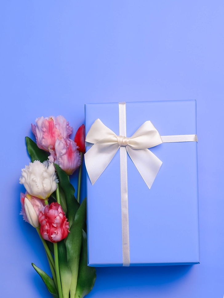 Пленка матовая  Пастель 58см х 10м на втулке, лаванда