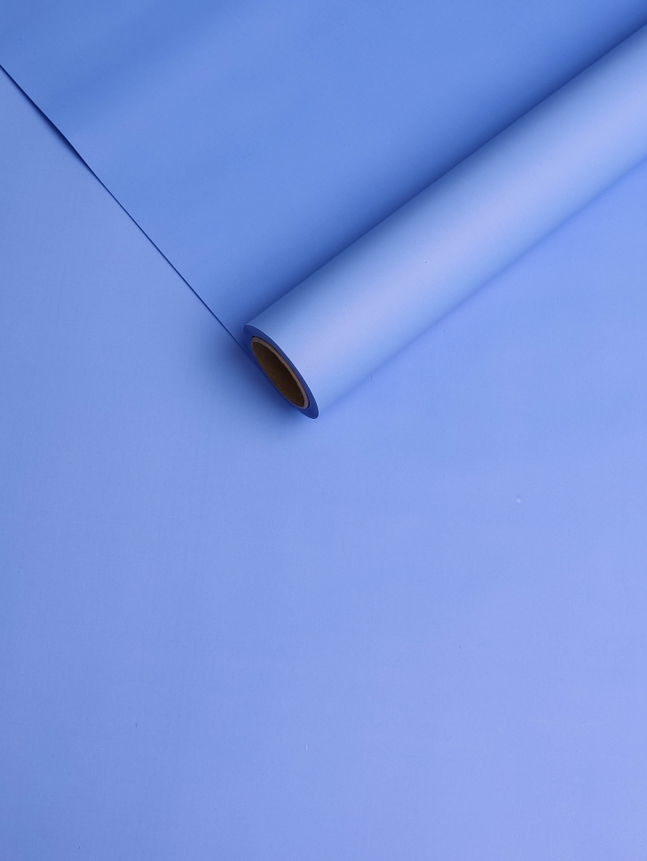 Пленка матовая  Пастель 58см х 10м на втулке, лаванда