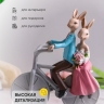 Фигурка Зайцы на велосипеде 16,5х6,5х19см SE076 Фигурка Зайцы на велосипеде 16,5х6,5х19см SE076