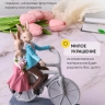Фигурка Зайцы на велосипеде 16,5х6,5х19см SE076 Фигурка Зайцы на велосипеде 16,5х6,5х19см SE076