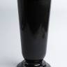 Ваза пластик гладкая H50см D22 большая, черный