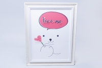 Картина 34х44см Love me