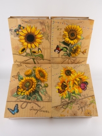 Сумочка Подсолнухи 388-19 31х40x12см микс